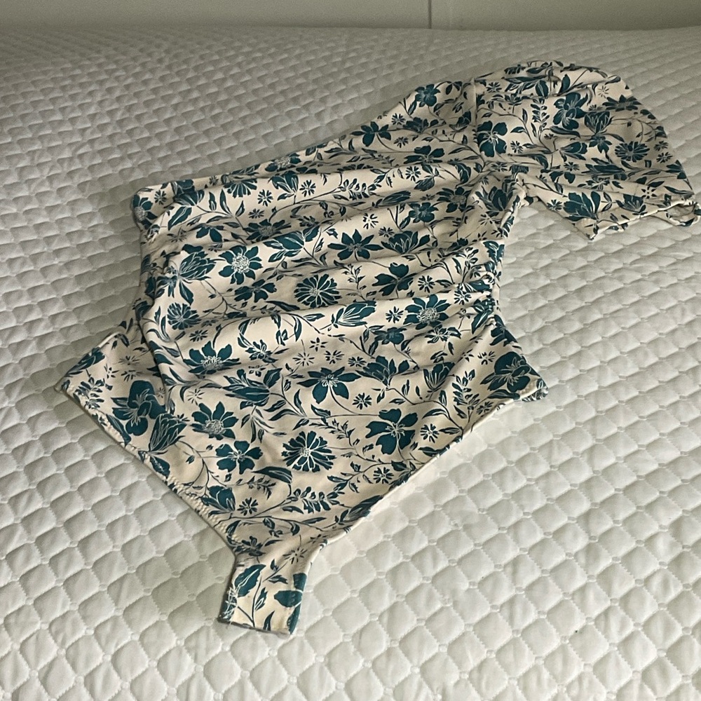 Free People Floral Pattern Bodysuit - Picture 3 of 9